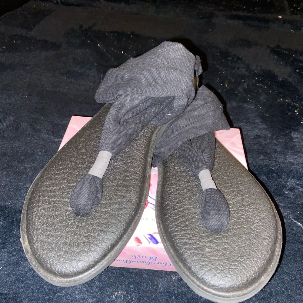 Sanuk Black Women's Shoes